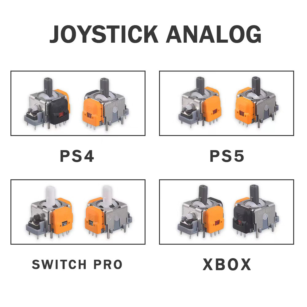 Joystick Module - 2/10 sztuk Hall elektromagnetyczny joystick uchwyt
