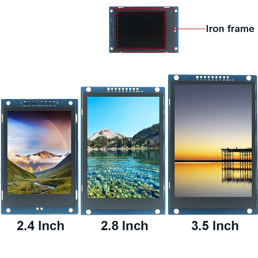 Tft Display 2.4 - LAOBEI 2.4/2.8/3.5-calowy wyświetlacz TFT LCD, moduł