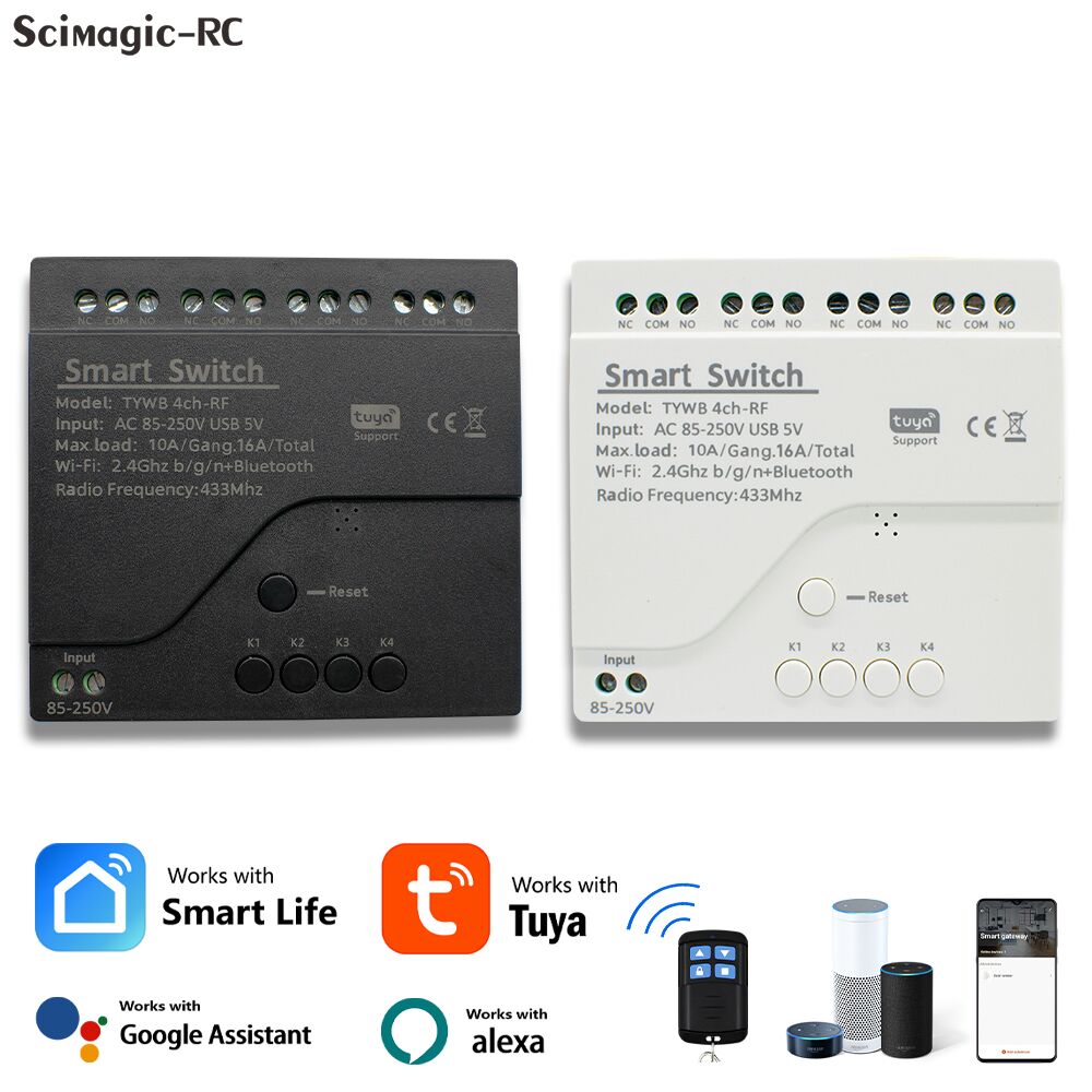 Relay Module 4 Channel - Moduł inteligentnego przełącznika WiFi Tuya 4-kanałowy