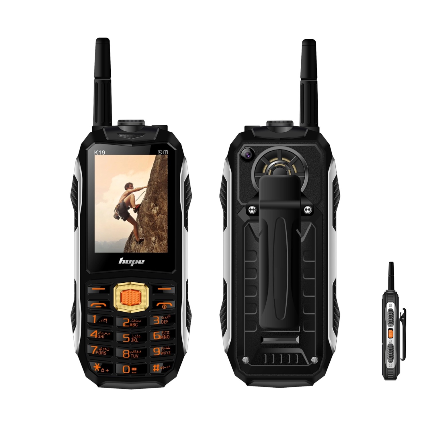 Tft Display 2.4 - Wytrzymały telefon funkcjonalny 4 karty SIM