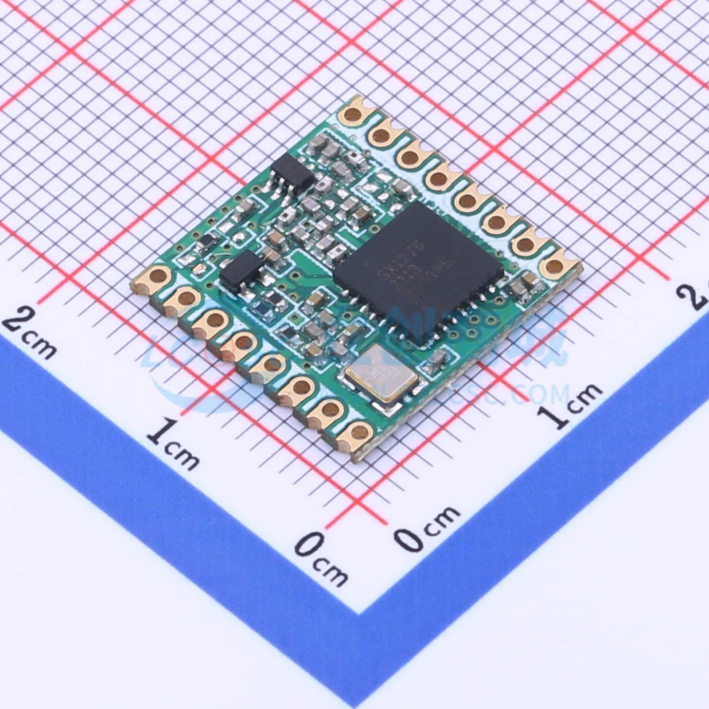 Lora Rfm95 - 2 szt. DL-RFM95-868M SMD 16x16mm 868MHz