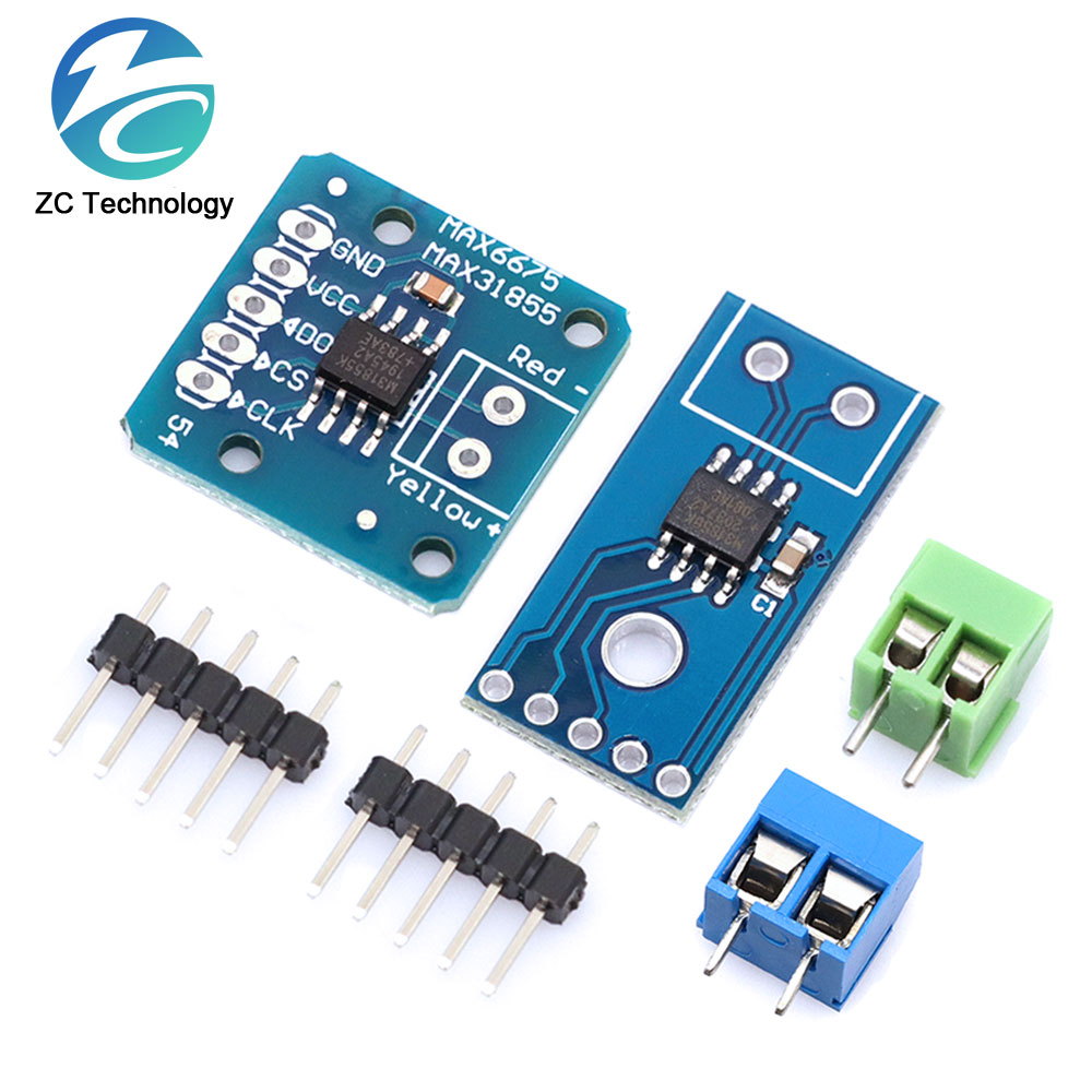 Nowy moduł MAX31855 Czujnik te – Thermocouple Module K Type recenzja i cena