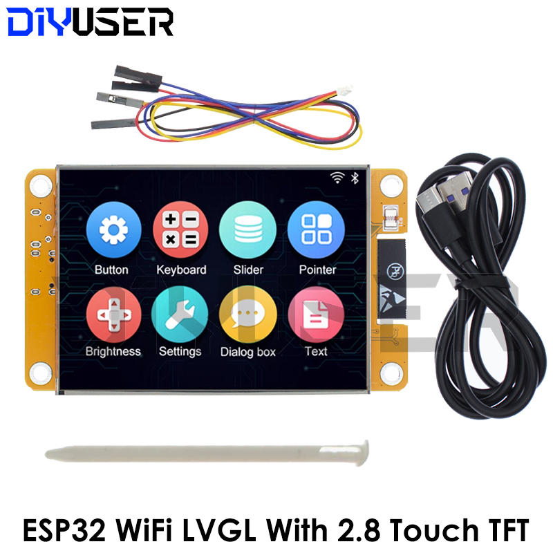 Płytka rozwojowa ESP32 LVGL WI – Tft Display 2.4 recenzja i cena