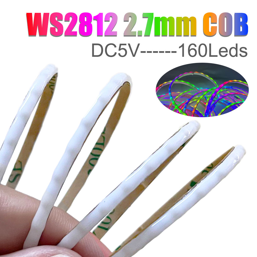 DC5V 2,7 mm Ultra wąska taśma  – Neopixel recenzja i cena