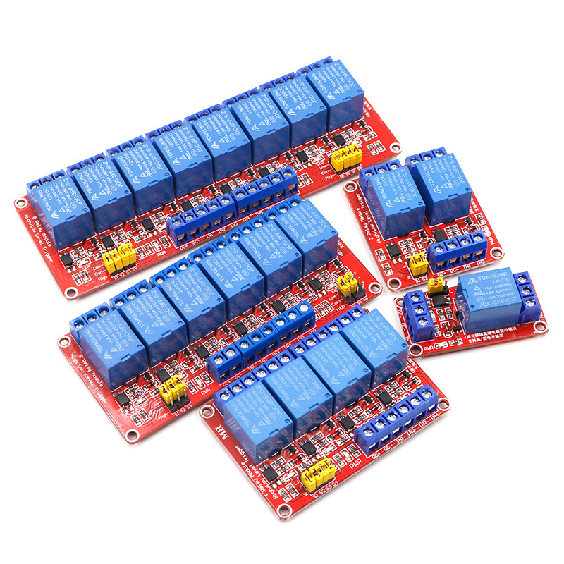 Moduł przekaźnikowy 1/2/4/8-ka – Relay Module 4 Channel recenzja i cena