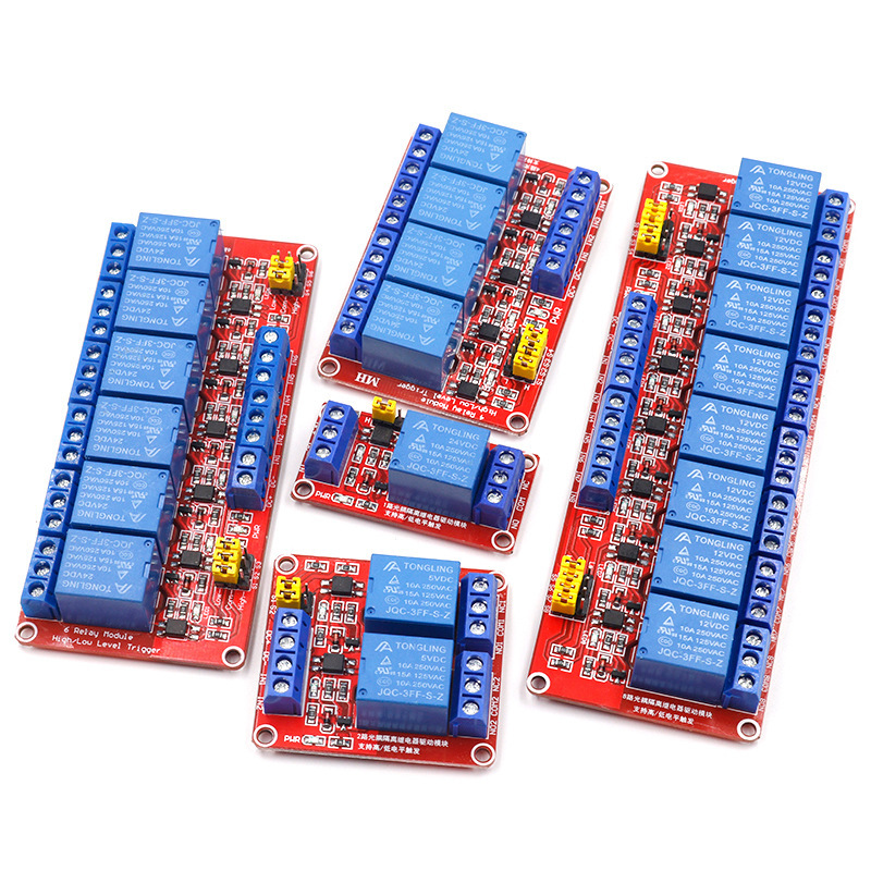 Moduł przekaźnikowy 1/2/4/8-ka – Relay Module 4 Channel recenzja i cena