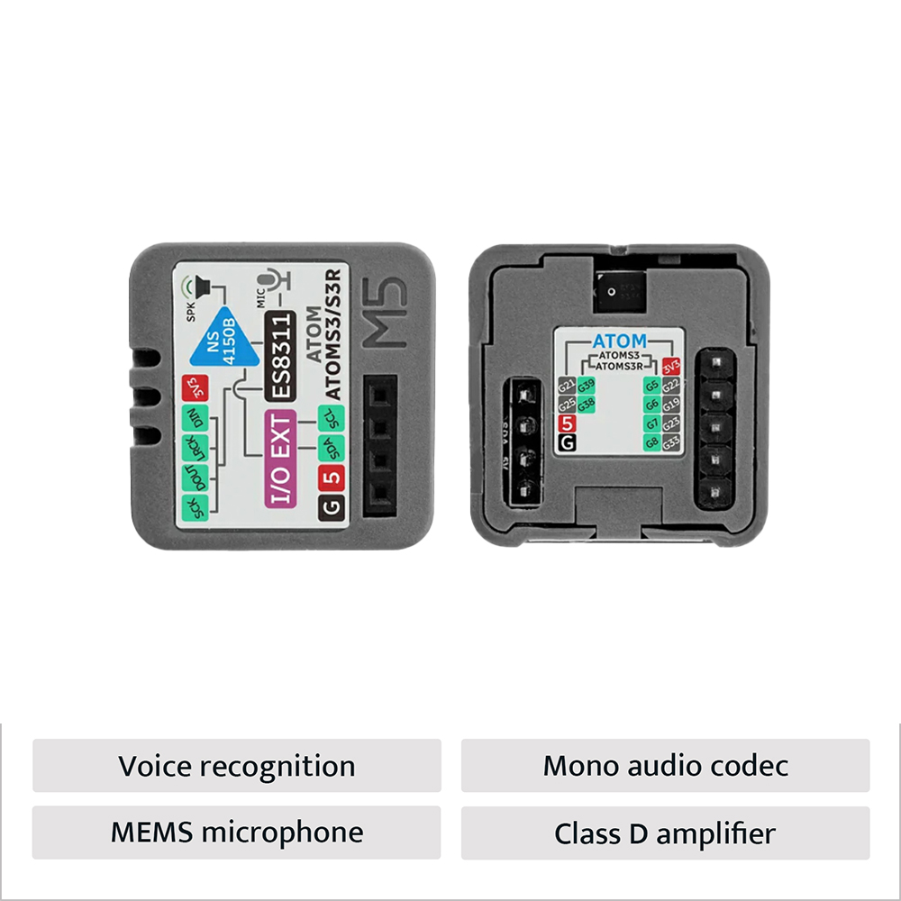 Moduł M5Stack Atomic Voice Bas – Microphone Module recenzja i cena