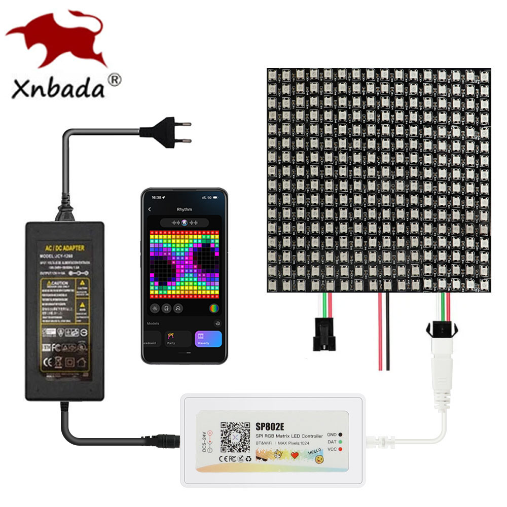 WS2812B WS2812 RGB LED Cyfrowy – Ws2812B Strip 5V recenzja i cena