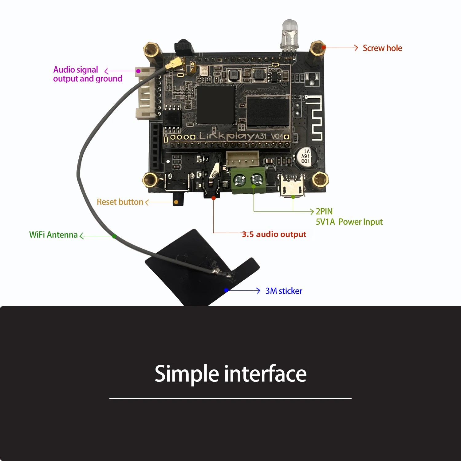 D10 WiFi i Bluetooth 5.0 Odbio – Microphone Module recenzja i cena