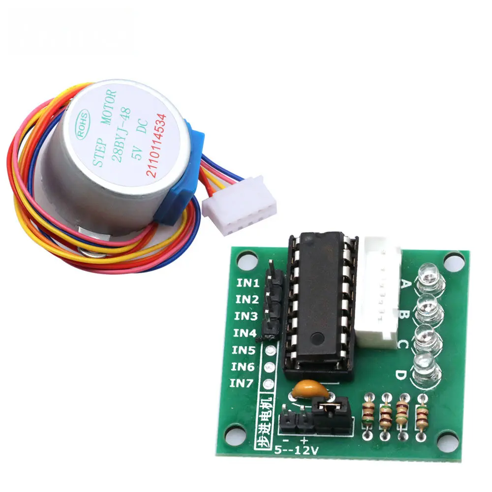 Zestaw sterownika ULN2003 i si – Stepper Motor 28Byj recenzja i cena