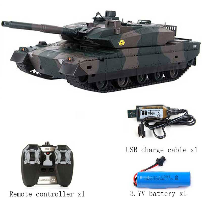 Mini czołg RC 4-kanałowy z pil – Ir Remote Module recenzja i cena