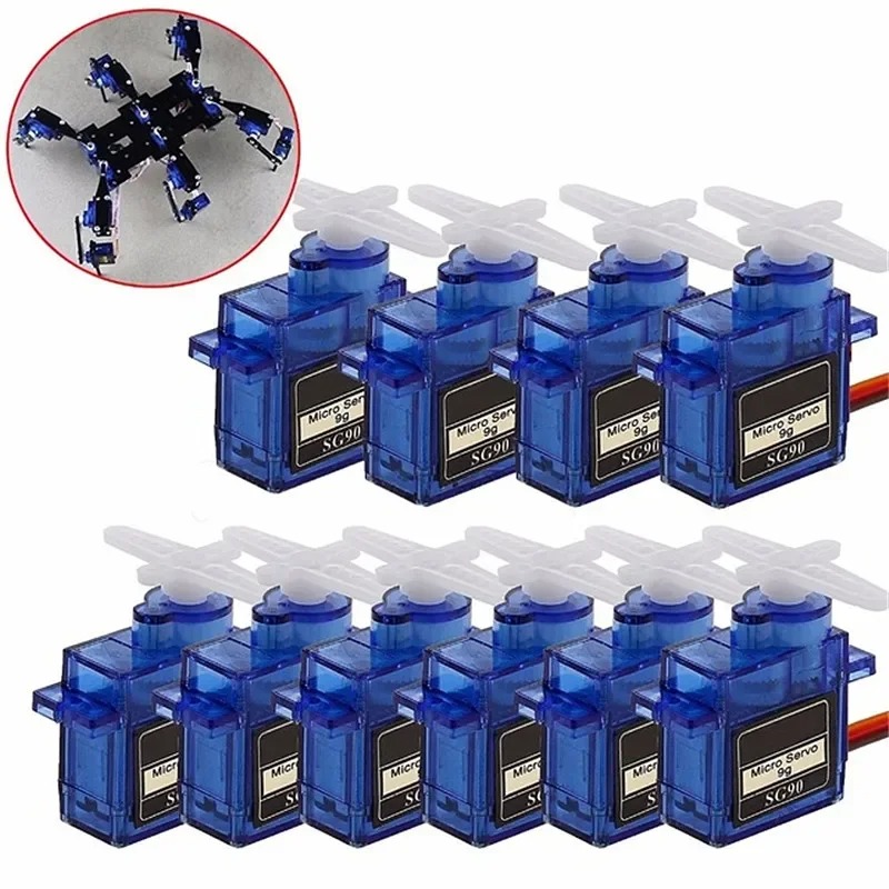 SG90 9G – miniaturowy serwomot – Servo Sg90 recenzja i cena