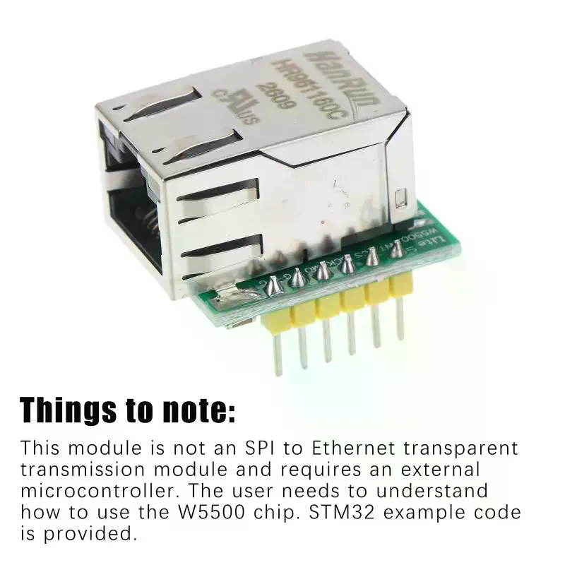 Elektronika USR-ES1 W5500 Chip – Ethernet W5500 recenzja i cena