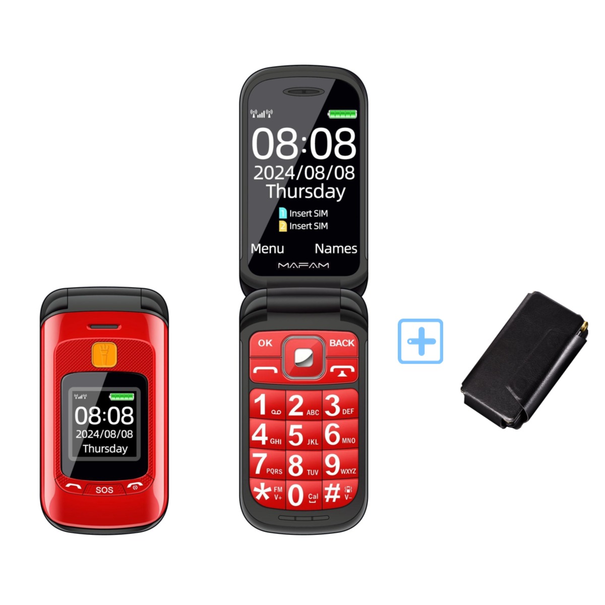 Mafam F899 Senior Telefon Klap – Tft Display 2.4 recenzja i cena